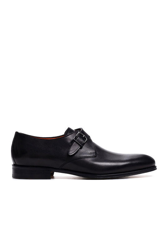 010117A Handgefertigt Leder Herrenschuhe Schwarz 010117A/NERO