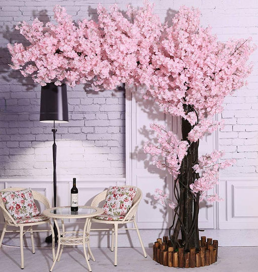 Artificial Outdoor Tree Cherry Pink 200cm Newplan