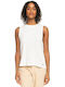 Roxy Shoreline Women's Summer Blouse Cotton Sleeveless White