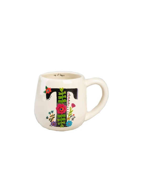 Graffiti T Cană Ceramică Multicoloră 470ml 1buc