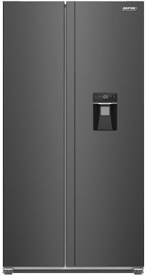MPM Frigider Tip Dulap 439L Total NoFrost Înălțime 177x Lățime 90x Adâncime 59cm Gri MPM-439-SBS-15/ND