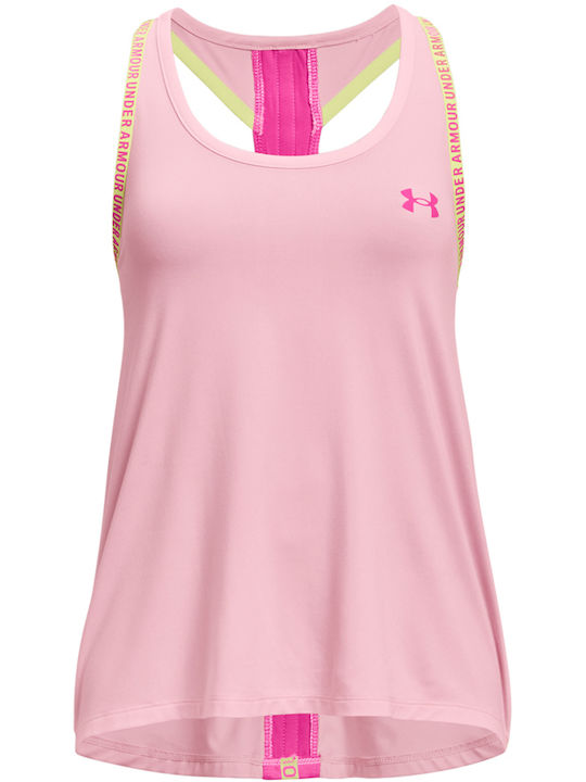 Under Armour Παιδική Μπλούζα Αμάνικη Ροζ