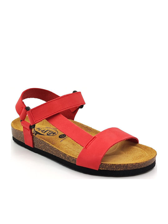 Plakton Leather Women's Flat Sandals Anatomic w...