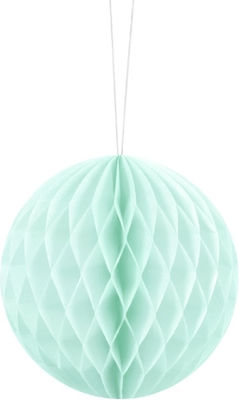 Paper Hanging Ball Honeycomb Mint 1pcs.