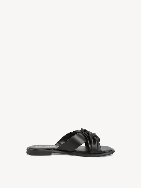Sandale Casual Damă Din Piele Negru