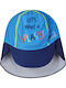 Energiers Kids' Hat Jockey Fabric Sunscreen 32-223151-8 Blue