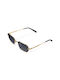 Meller Idir Sunglasses with Gold Metal Frame and Gray Polarized Lens I-GOLDCAR