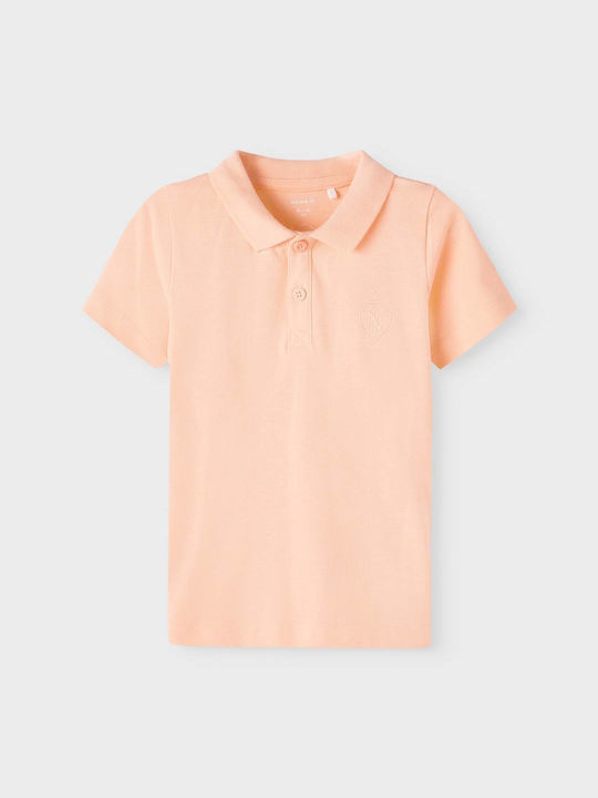 Name It Kids' Polo Short Sleeve Orange