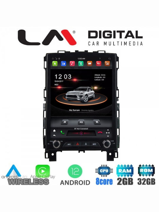 LM Digital Ηχοσύστημα Αυτοκινήτου για Renault Megane 2016 (Bluetooth/USB/WiFi/GPS)