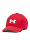 Under Armour Παιδικό Καπέλο Jockey Υφασμάτινο Blitzing Κόκκινο