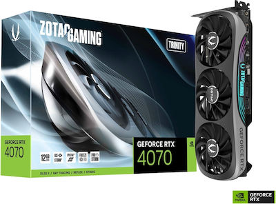 Zotac GeForce RTX 4070 12GB GDDR6X Trinity Graphics Card