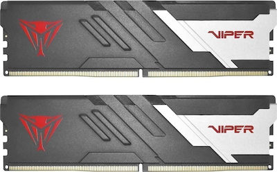 Patriot Viper Venom RGB 32GB DDR5 RAM με 2 Modules (2x16GB) και Ταχύτητα 7200 για Desktop