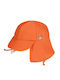 Mayoral Kids' Hat Fabric Sunscreen Orange