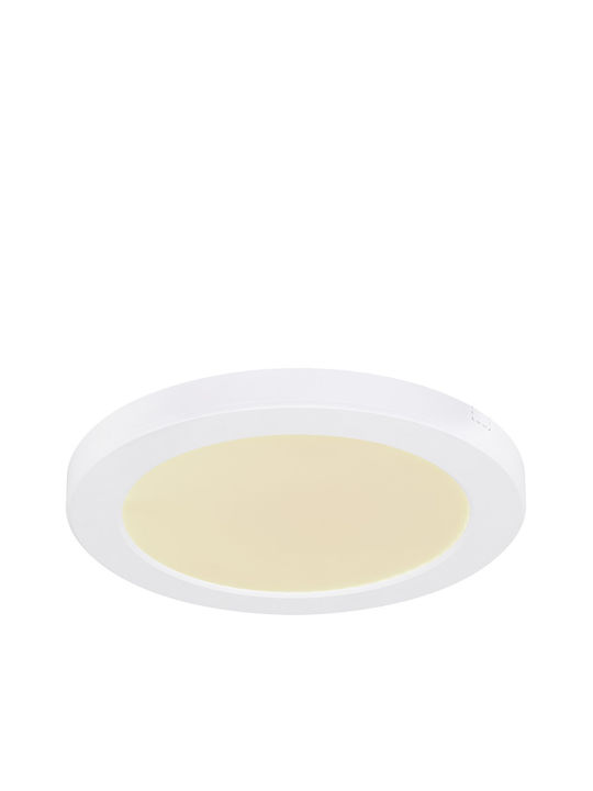 Globo Lighting Στρογγυλό Εξωτερικό LED Panel 18W 22εκ.