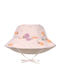 Laessig Kids' Hat Bucket Fabric Sunscreen Fishing Pink