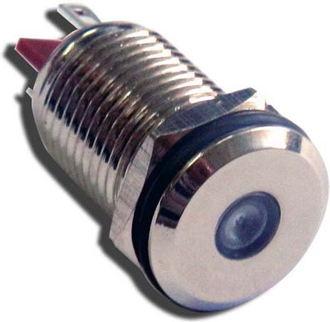 KAL Electronics Indicating Light Industrial Type White PN12-P-N-D-W-12V