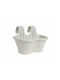 Serinova Camellia Planter Box Hanging 33x25.5cm White Cream