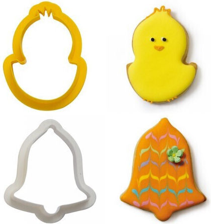 Decora Plastic Cookie Cutter 2pcs