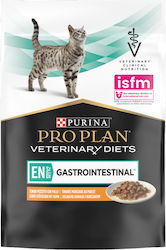 Purina Pro Plan Veterinary Diets EN Gastrointestinal Υγρή Τροφή για Ενήλικες Γάτες με Ευαίσθητο Γαστρεντερικό σε Φακελάκι με Κοτόπουλο 85gr