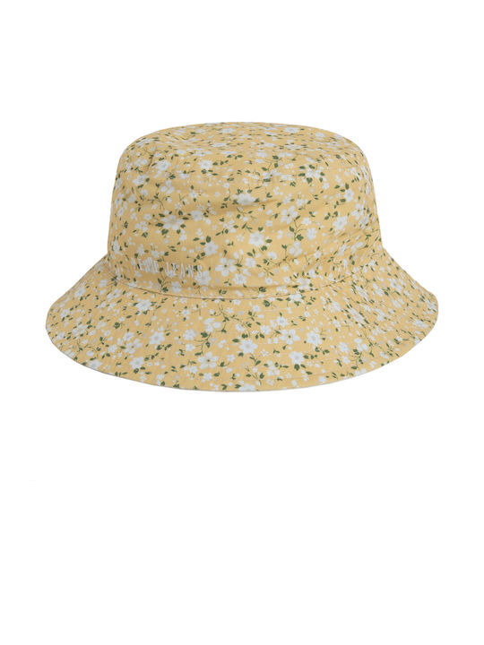 Pepe Jeans Παιδικό Καπέλο Bucket Υφασμάτινο Κίτρινο