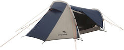 Easy Camp Geminga 100 Compact Blue Tunnel Camping Tent 3 Seasons for 1 Person 240x120x80cm