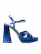 Sandalen Blau