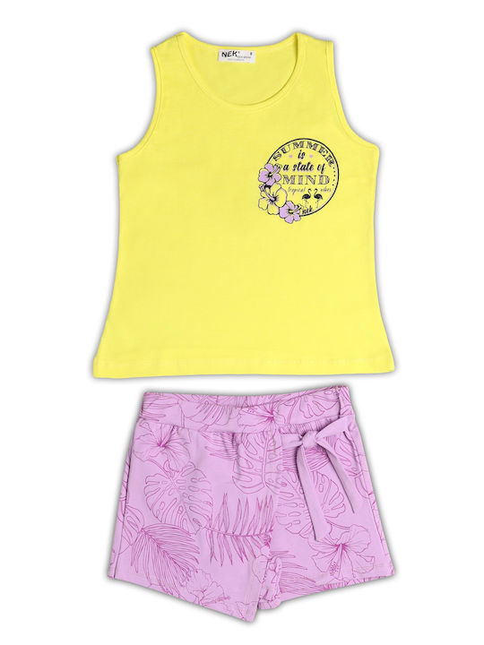 Nek Kids Wear Kids Set with Shorts Summer 2pcs ...