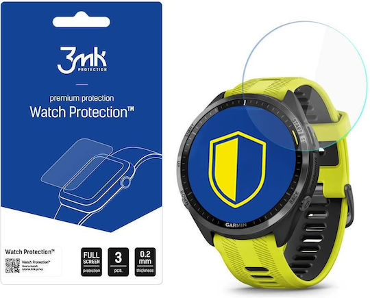3MK Arc Screen Protector pentru Garmin Forerunner 965 3buc