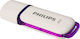 Philips Snow 2-Pack 64GB USB 2.0 Stick Violet