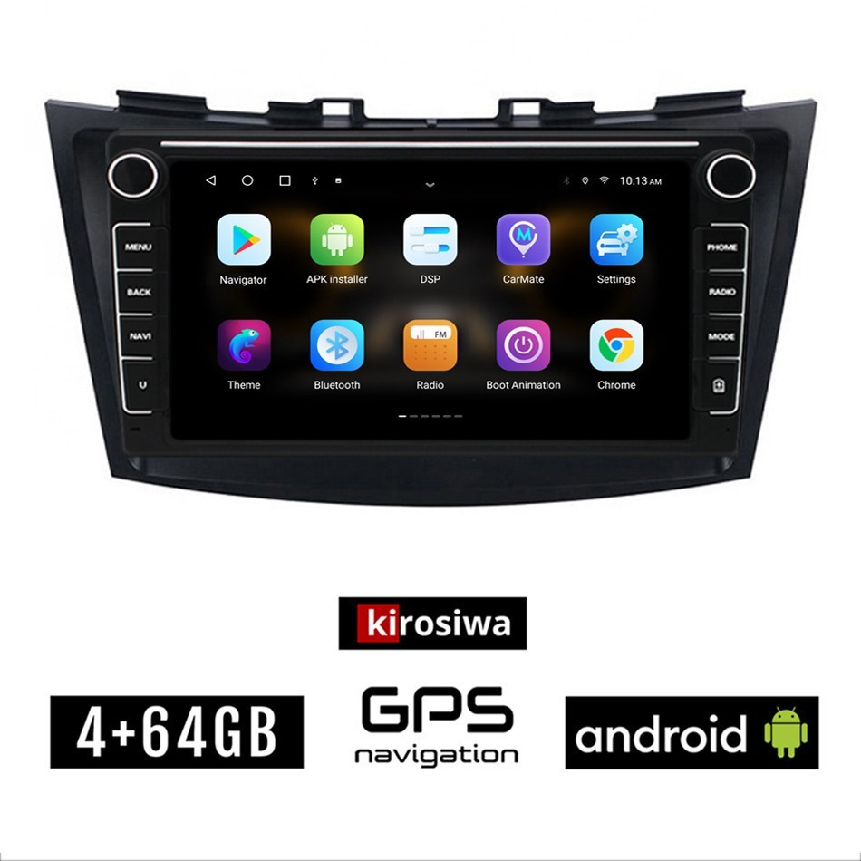 Kirosiwa Ηχοσύστημα Αυτοκινήτου για Suzuki Swift 2011 2016 (Bluetooth