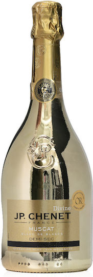 JP Chenet Wein Divine Muscat Weiß Halbtrocken Schaumwein 750ml