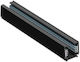 Fos me Montageschiene für Leuchten Schwarz 05-00303-2