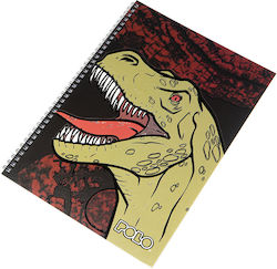 Polo Spiral Notebook Ruled A4 60 Sheets 2 Subje...