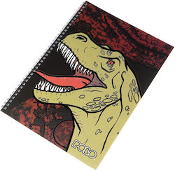 Polo Spiral Notebook Ruled A4 90 Sheets 3 Subje...