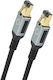 Oehlbach Cat.8.1 Ethernet Network Cable 0.5m Black 1pcs