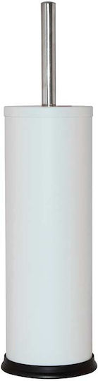 Viospiral Metallic Toilet Brush White