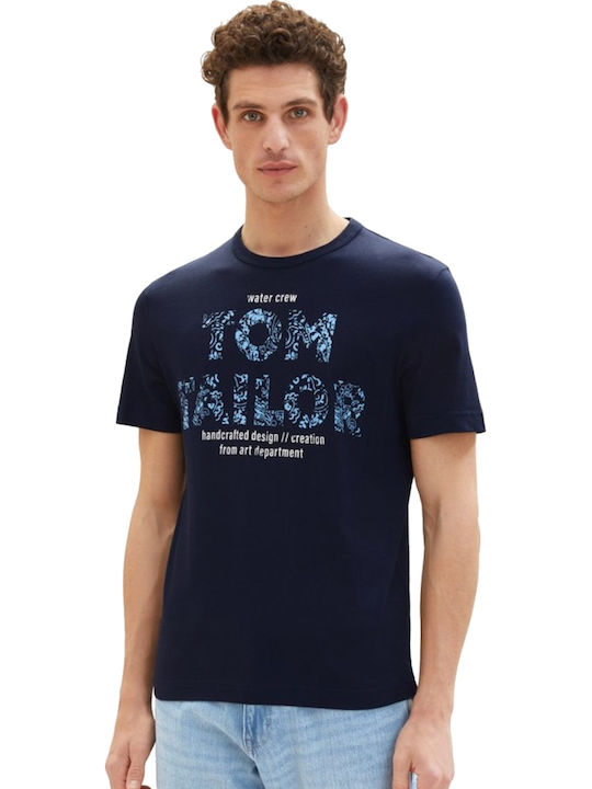 Tom Tailor T-shirt Navy Μπλε