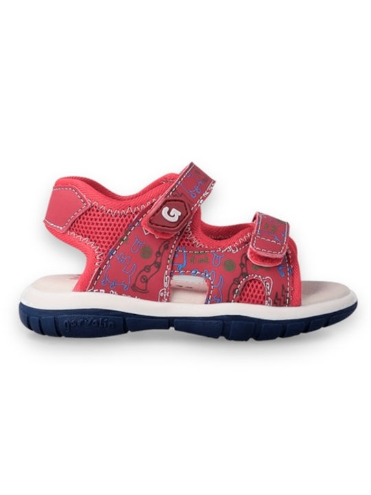 Garvalin Kinder Sandalen Rot