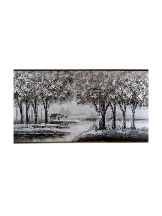 Zen Collection Πίνακας Μεταλλικός 122.5x62.5cm