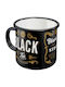 Nostalgic Art Black Tea Cană Emailat Neagră 360ml 43224