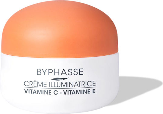 Byphasse Vitamin C Illuminating Ενυδατική Κρέμα Προσώπου Ημέρας με Βιταμίνη C 50ml