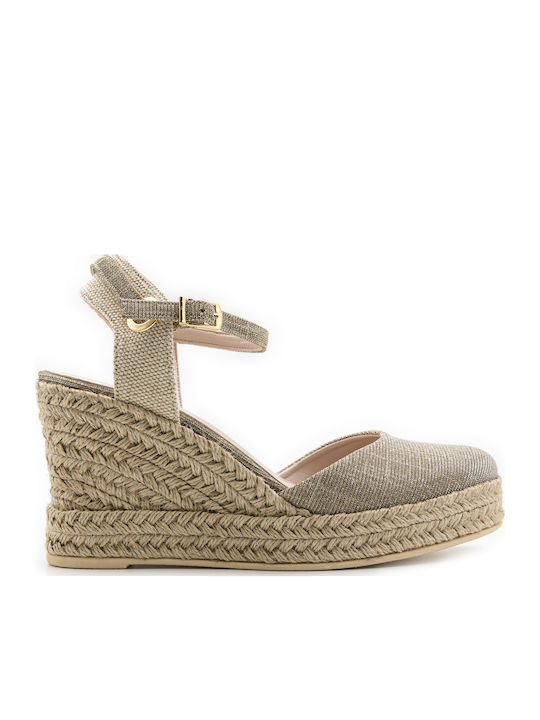 Fardoulis Damenplattformen im Espadrilles-Stil ...