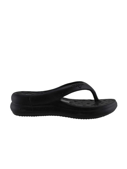 Piccadilly Frauen Flip Flops in Schwarz Farbe