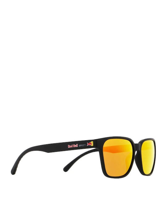 Red Bull Spect Eliot Unisex Γυαλιά Ηλίου με Μαύρο Κοκκάλινο Σκελετό και Πορτοκαλί Φακό ELIOT-003P