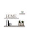 Shelf Wall Gray 23.5x3.8x23.5cm
