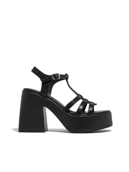Break And Walk Women's Sandals NV234406-0020 in Black color