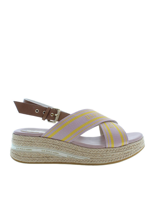 U.S. Polo Assn. Glory Летни дамски платформи Ли...