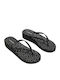 Women's Platform Flip Flops Black