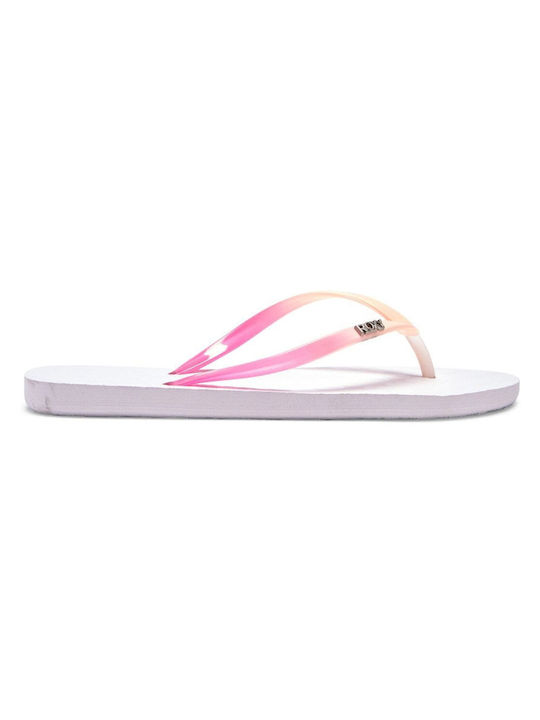 Roxy Viva Gradient Frauen Flip Flops in Weiß Farbe