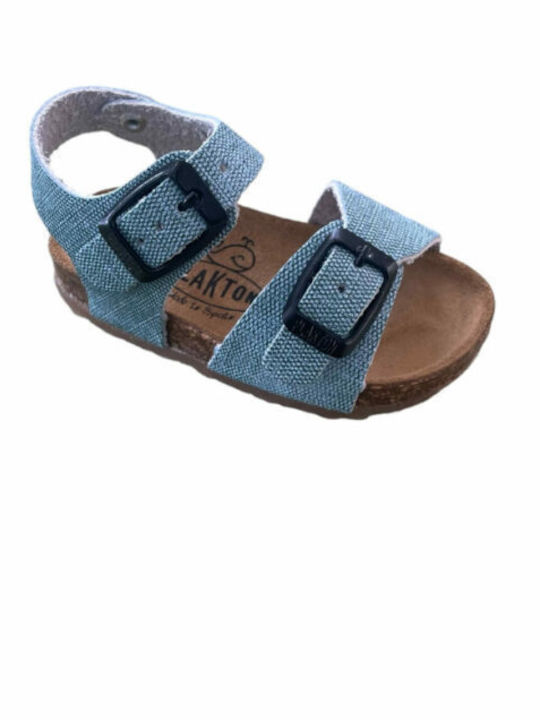 Plakton Kids' Sandals Pixel Anatomic Light Blue